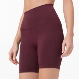 Lululemon Wunder Train High-Rise Short 6"
